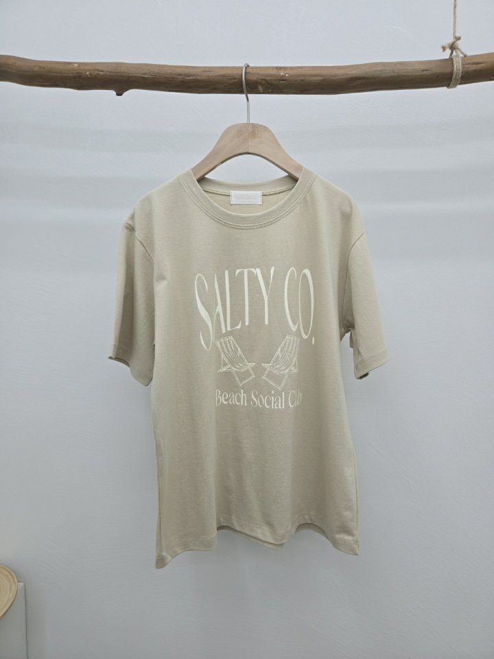 Most - Korean Women Fashion - #vintageinspired - Beach Club Tee - 3