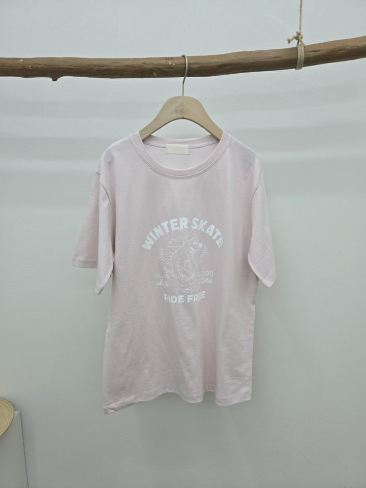 Most - Korean Women Fashion - #vintagekidsstyle - Winter Bear Tee - 3