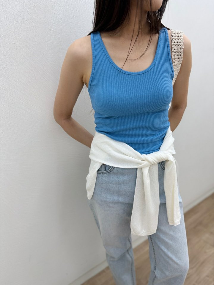 Most - Korean Women Fashion - #womensfashion - Moss Sleeveless Top - 3