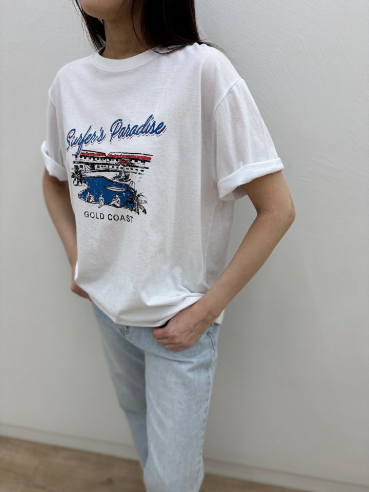 Most - Korean Women Fashion - #momslook - Paradise Tee - 4
