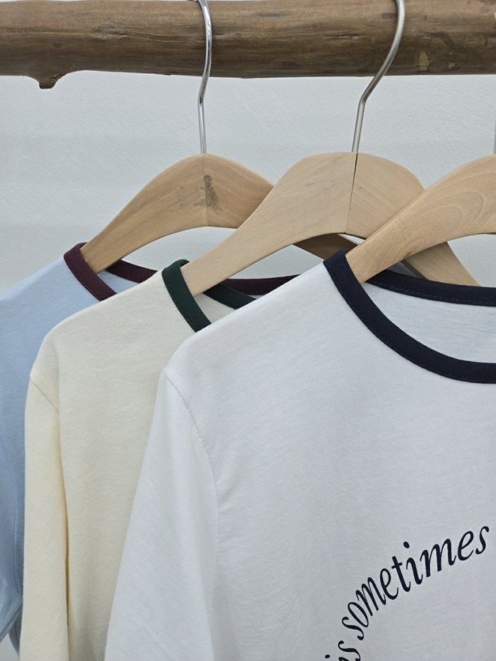 Most - Korean Women Fashion - #womensfashion - Dream Colored Tee - 11