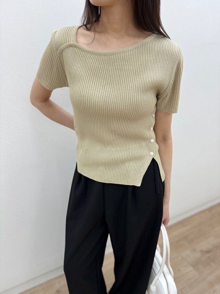Most - Korean Women Fashion - #womensfashion - Amber Knit Top - 11