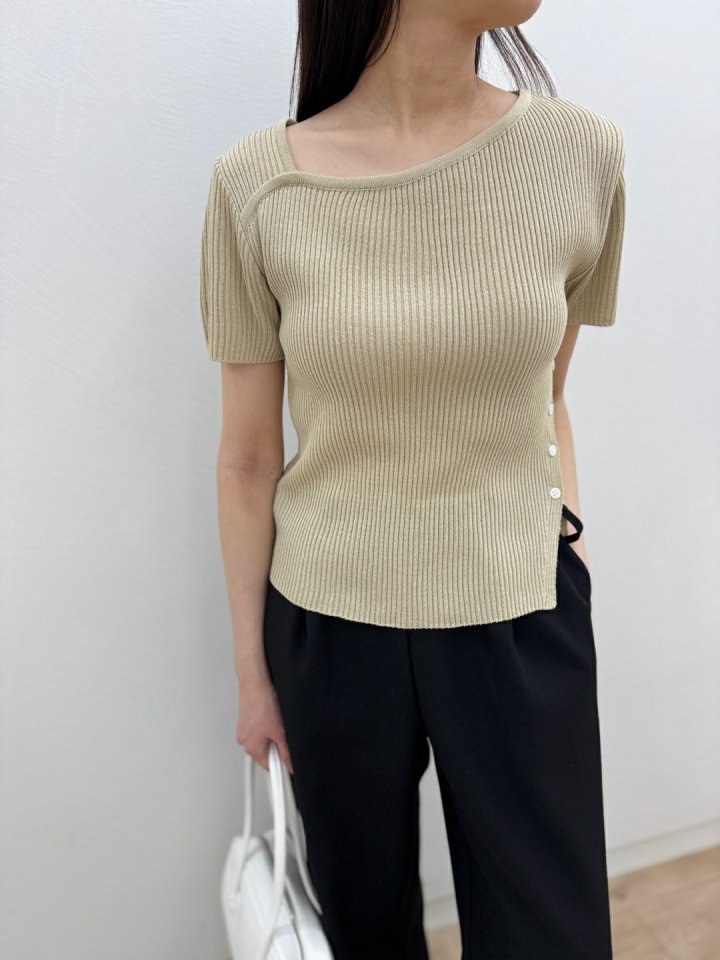 Most - Korean Women Fashion - #womensfashion - Amber Knit Top - 9