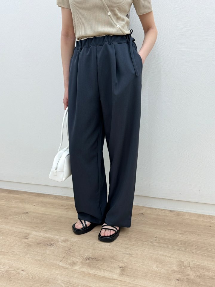 Most - Korean Women Fashion - #womensfashion - String Slacks - 9