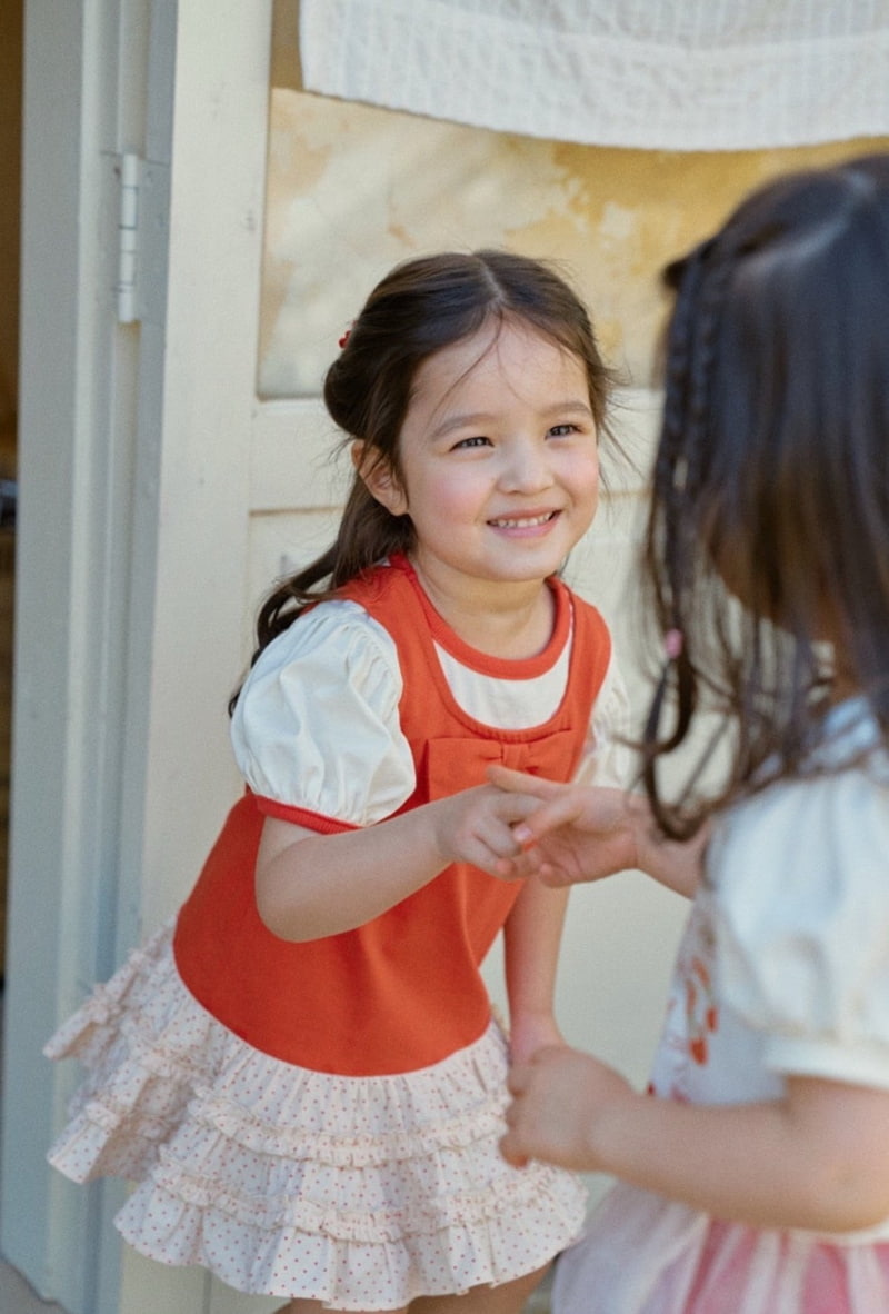 Mumunbaba - Korean Children Fashion - #Kfashion4kids - Ring Ring One-piece