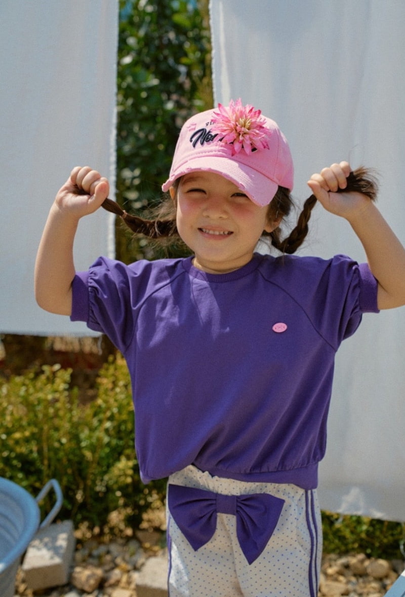 Mumunbaba - Korean Children Fashion - #childofig - Ring Ring Raglan Tee - 5