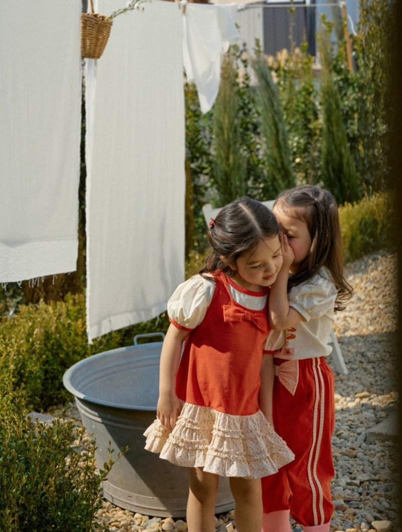 Mumunbaba - Korean Children Fashion - #childofig - Ring Ring Long Pants - 11