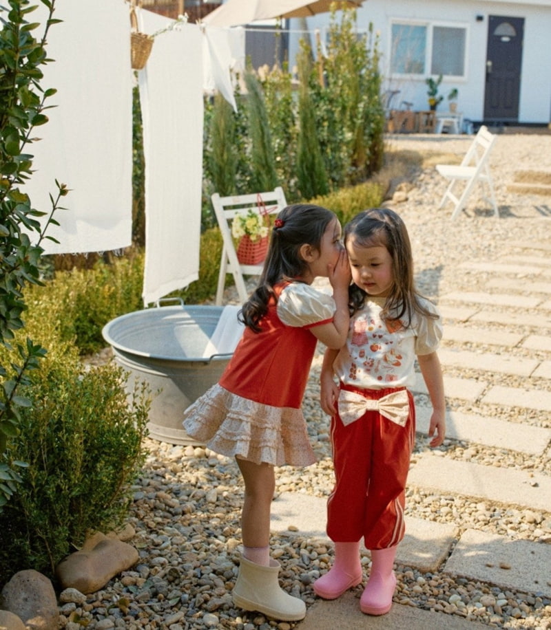 Mumunbaba - Korean Children Fashion - #childofig - Ring Ring Long Pants - 12