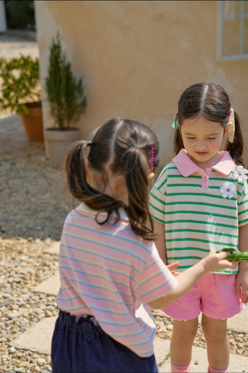 Mumunbaba - Korean Children Fashion - #childofig - Vien Collar Tee - 6