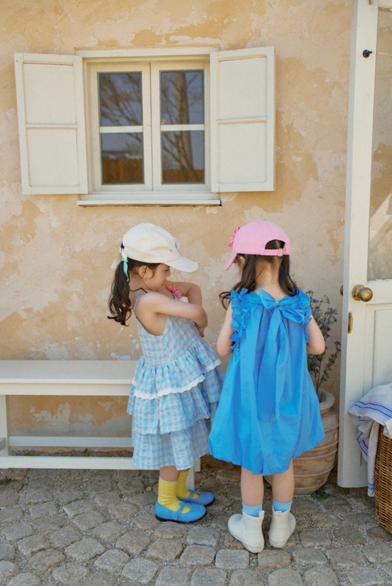 Mumunbaba - Korean Children Fashion - #childrensboutique - Bubble Volume One-piece - 12