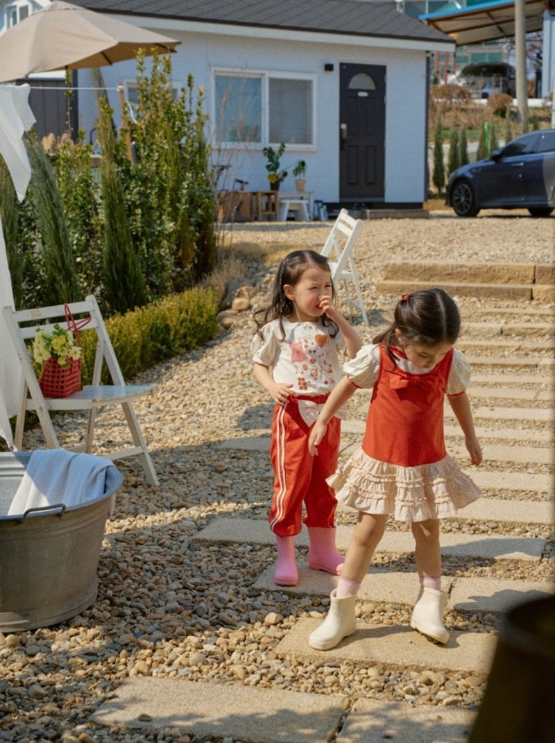 Mumunbaba - Korean Children Fashion - #childrensboutique - Ring Ring One-piece - 10