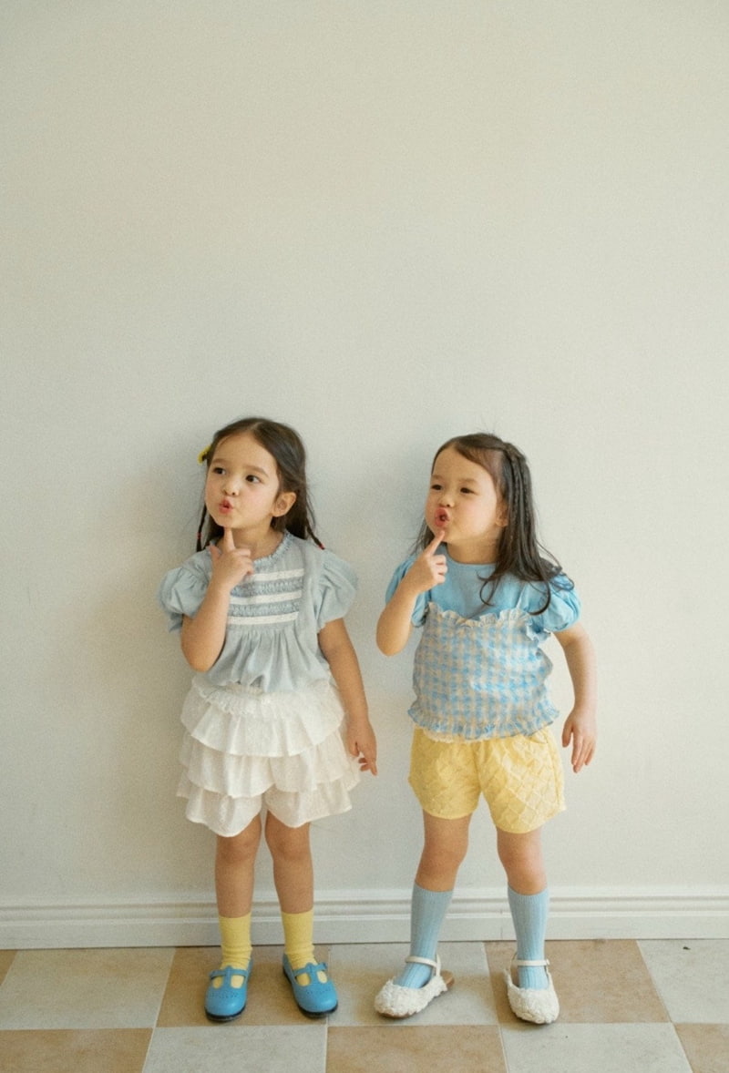 Mumunbaba - Korean Children Fashion - #designkidswear - Glow Blouse - 6