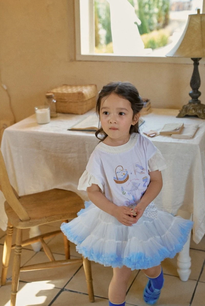 Mumunbaba - Korean Children Fashion - #designkidswear - Mont Shearing Tee - 8