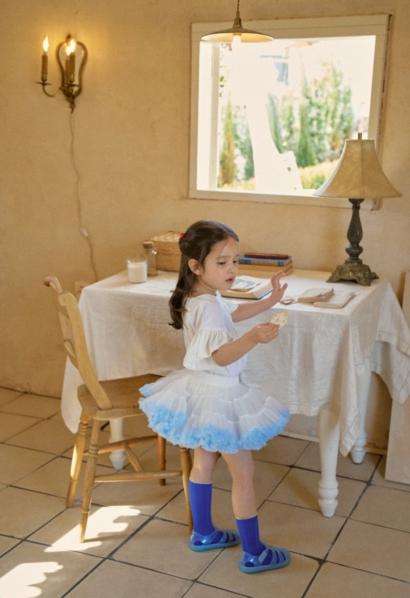 Mumunbaba - Korean Children Fashion - #discoveringself - Bubble Bubble Skirt - 11