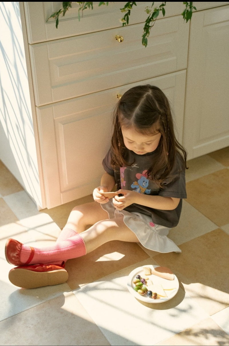 Mumunbaba - Korean Children Fashion - #fashionkids - Shine Frill Pants - 7