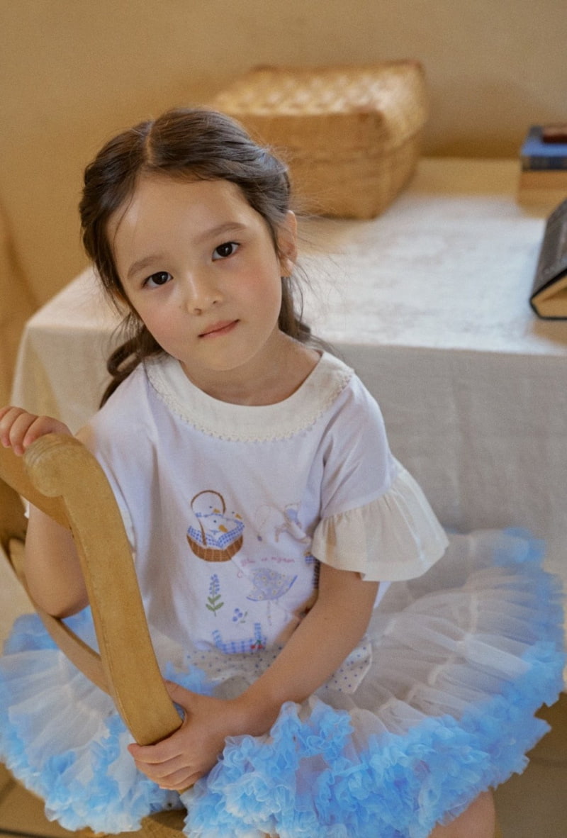 Mumunbaba - Korean Children Fashion - #fashionkids - Mont Shearing Tee - 10