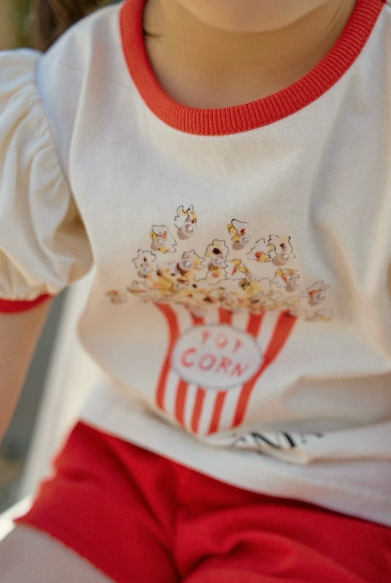 Mumunbaba - Korean Children Fashion - #kidsshorts - Popcorn Tee - 11