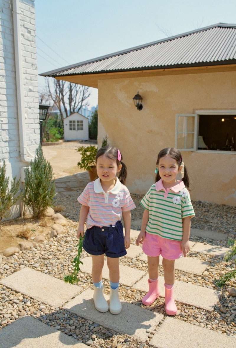Mumunbaba - Korean Children Fashion - #kidsshorts - Vien Wrinkle Pants - 5