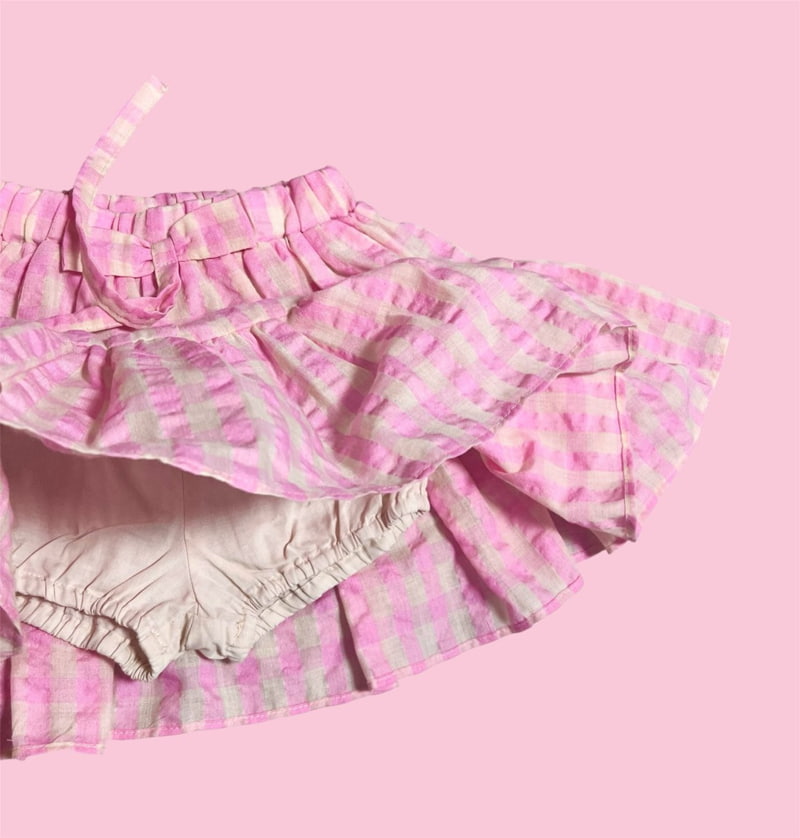 Mumunbaba - Korean Children Fashion - #fashionkids - Vivi Beach Skirt Leggings - 4