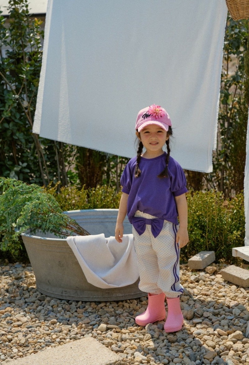 Mumunbaba - Korean Children Fashion - #kidsshorts - Ring Ring Long Pants - 3