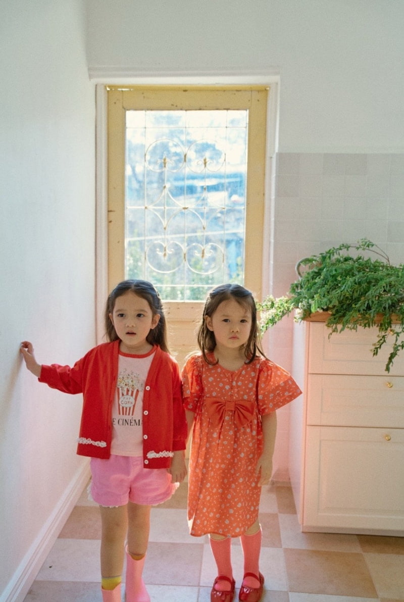 Mumunbaba - Korean Children Fashion - #kidsstore - Laura Red One-piece - 7