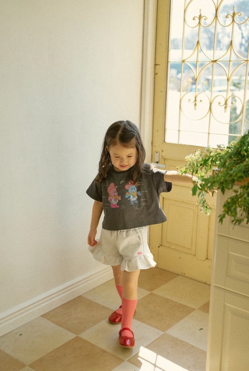 Mumunbaba - Korean Children Fashion - #kidsstore - Shine Frill Pants - 9