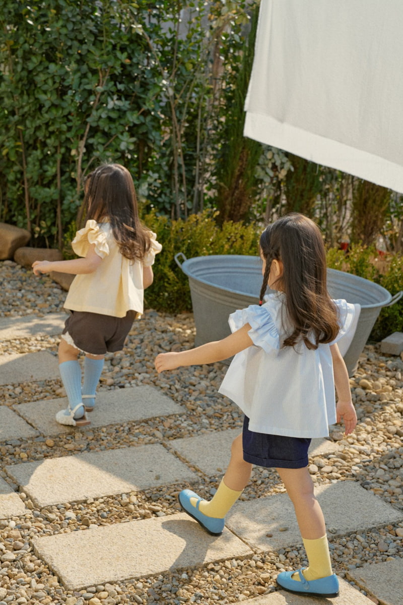 Mumunbaba - Korean Children Fashion - #kidsstore - Vien Wrinkle Pants - 6