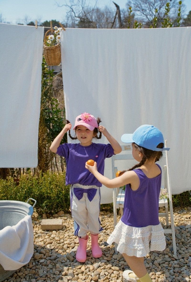 Mumunbaba - Korean Children Fashion - #kidsshorts - Ring Ring Long Pants - 4