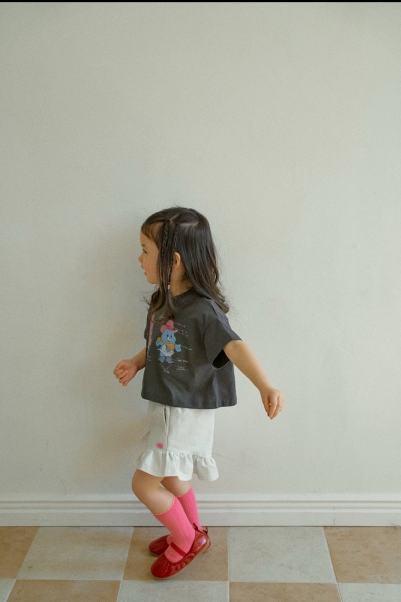 Mumunbaba - Korean Children Fashion - #kidzfashiontrend - Shine Frill Pants - 10