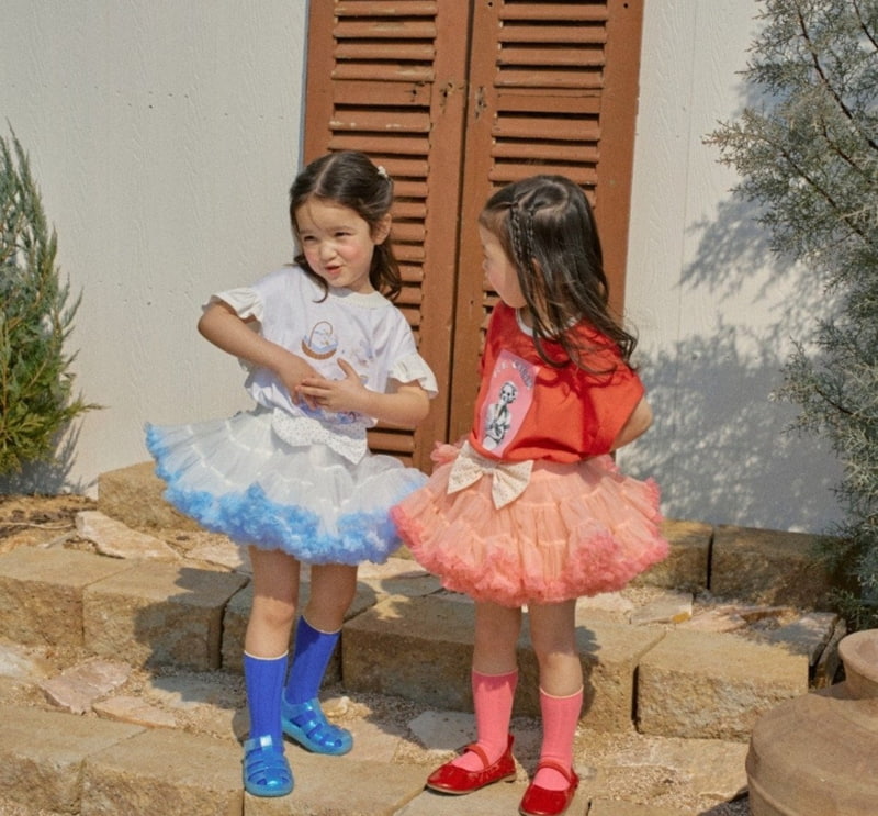 Mumunbaba - Korean Children Fashion - #kidzfashiontrend - Bubble Bubble Skirt