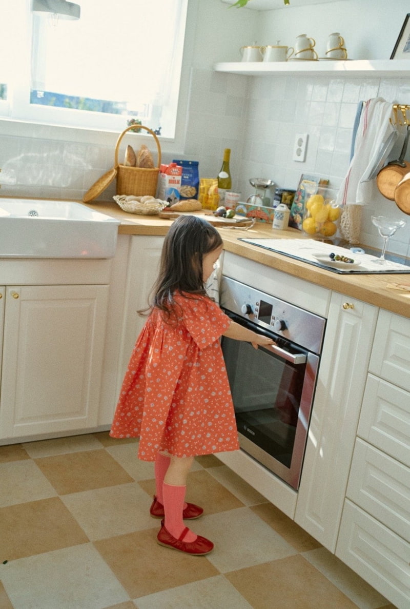 Mumunbaba - Korean Children Fashion - #littlefashionista - Laura Red One-piece - 10