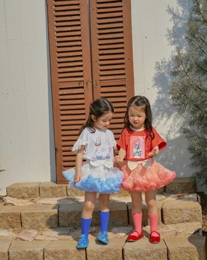 Mumunbaba - Korean Children Fashion - #littlefashionista - Bubble Bubble Skirt - 4