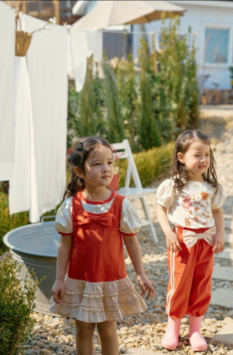 Mumunbaba - Korean Children Fashion - #magicofchildhood - Ring Ring One-piece - 4