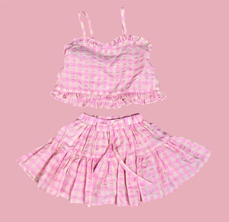 Mumunbaba - Korean Children Fashion - #minifashionista - Vivi Beach Skirt Leggings - 10