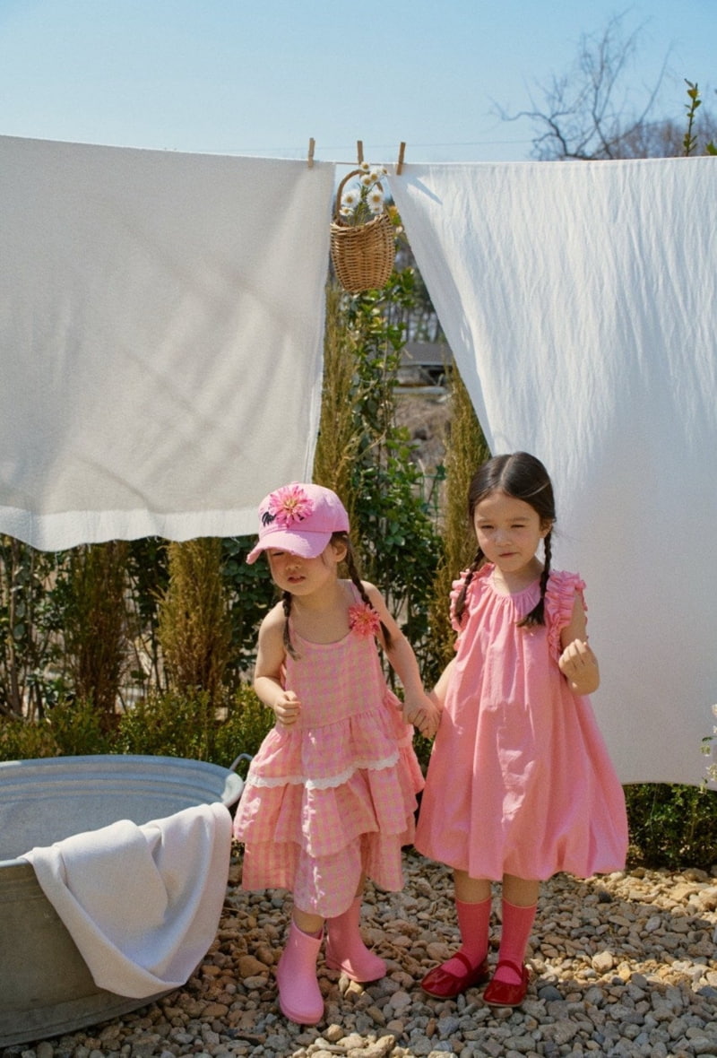 Mumunbaba - Korean Children Fashion - #prettylittlegirls - Bubble Volume One-piece - 7
