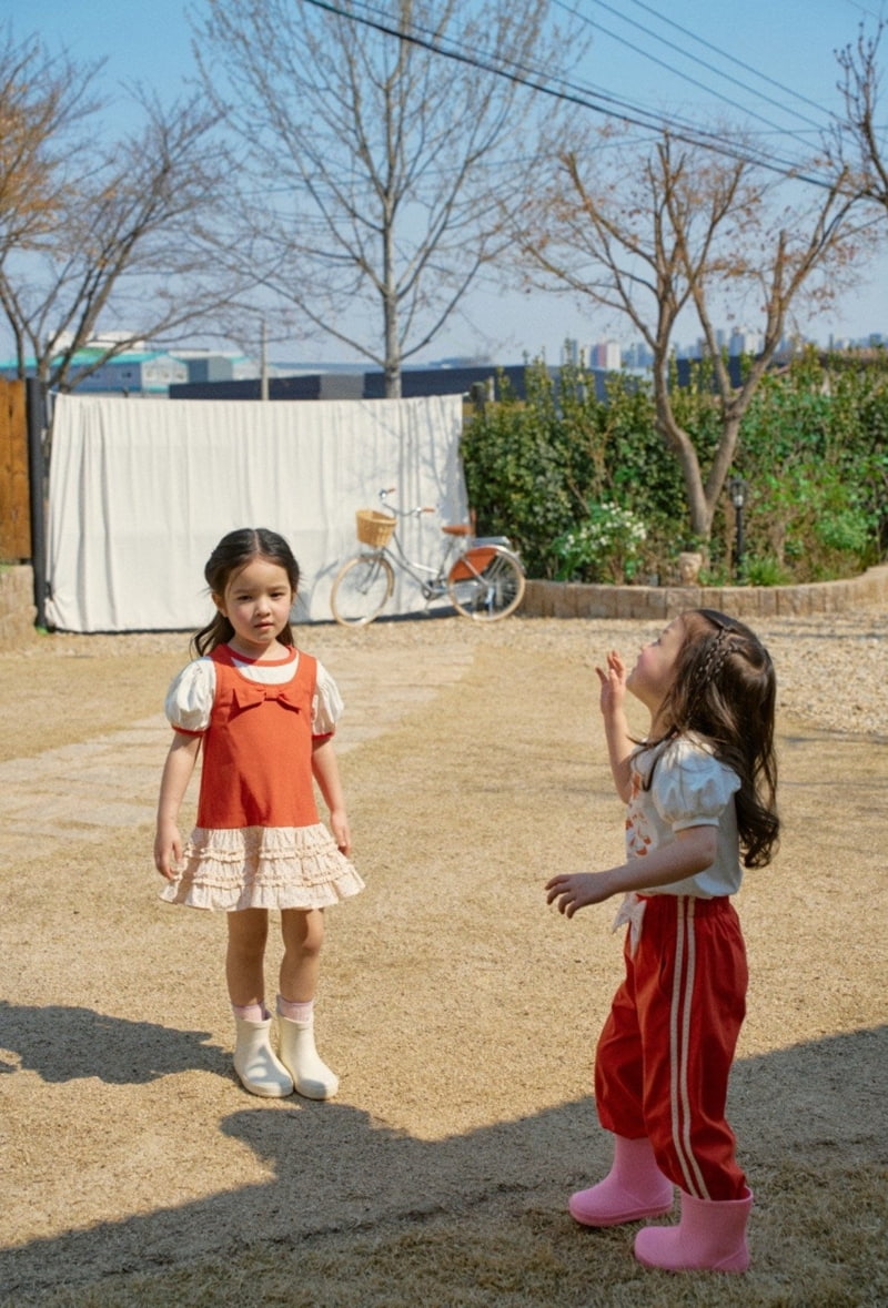 Mumunbaba - Korean Children Fashion - #prettylittlegirls - Ring Ring One-piece - 5