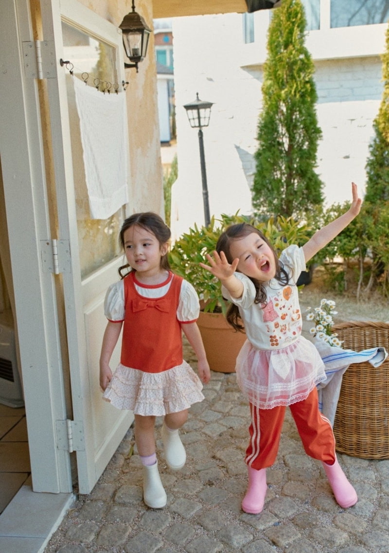 Mumunbaba - Korean Children Fashion - #stylishchildhood - Ring Ring One-piece - 8