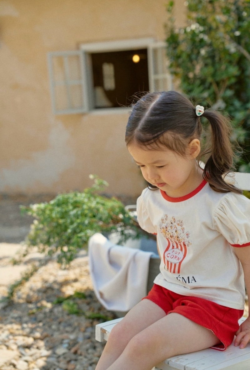 Mumunbaba - Korean Children Fashion - #stylishchildhood - Popcorn Tee - 5