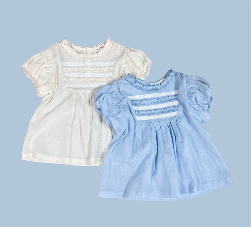 Mumunbaba - Korean Children Fashion - #stylishchildhood - Glow Blouse - 3