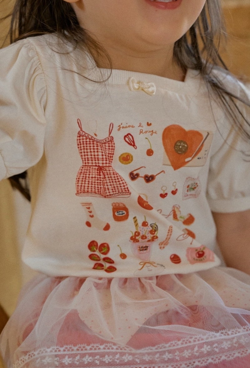 Mumunbaba - Korean Children Fashion - #toddlerclothing - Laura Tee - 6