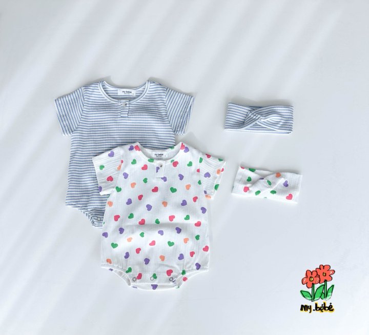 My Bebe - Korean Baby Fashion - #babyboutique - Tight Suit Set - 2