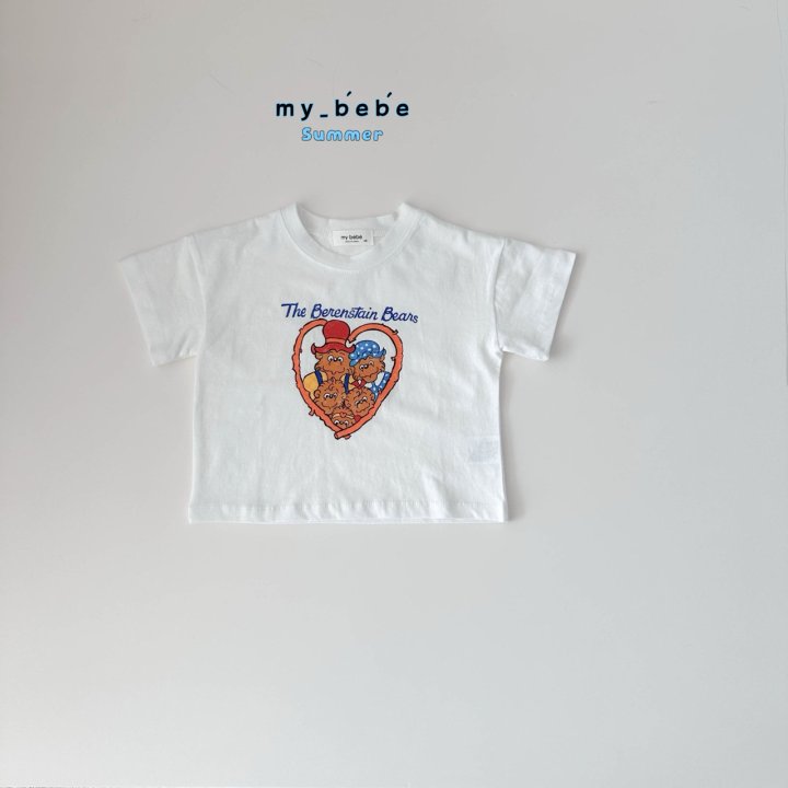 My Bebe - Korean Baby Fashion - #babyboutique - Bear Tee - 5