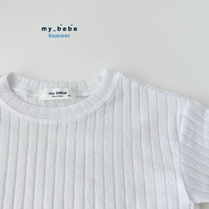 My Bebe - Korean Baby Fashion - #babyboutique - Cooling Long Sleeve Tee - 5