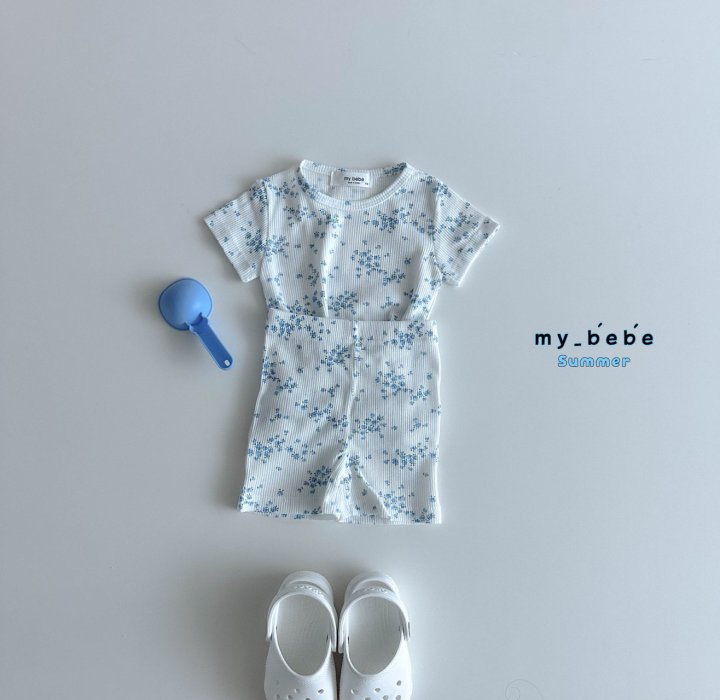 My Bebe - Korean Baby Fashion - #babyclothing - Short Sleeve Easywear - 11