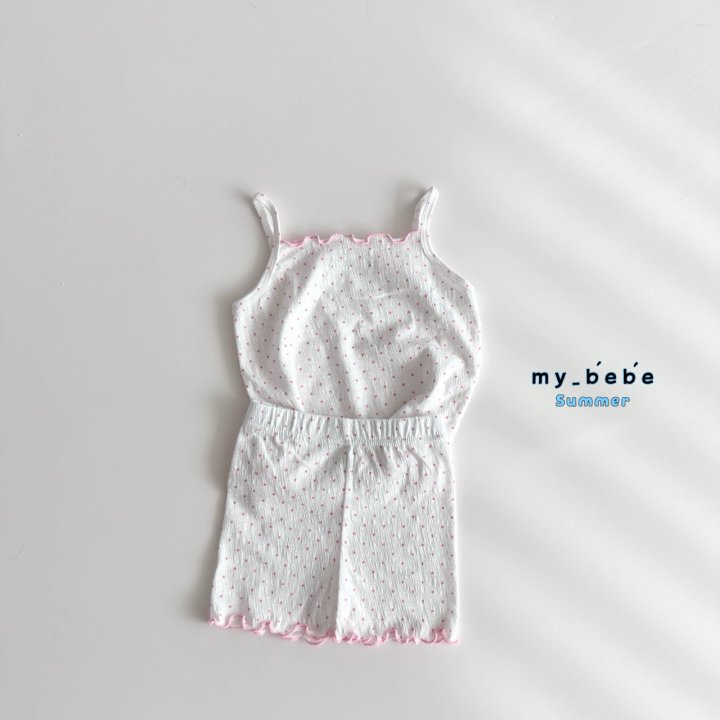 My Bebe - Korean Baby Fashion - #babyclothing - Sleeveless Easywear - 10