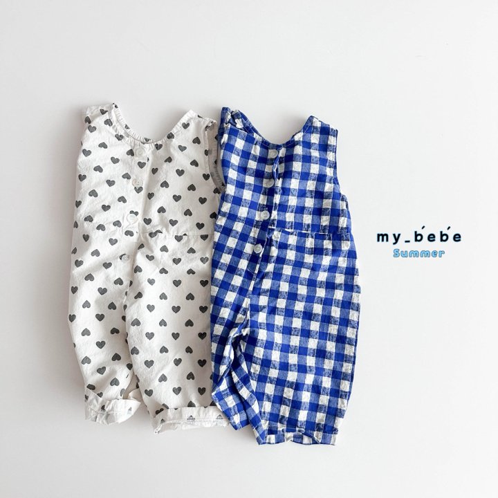 My Bebe - Korean Baby Fashion - #babyfashion - Summer Jumpsuit - 2