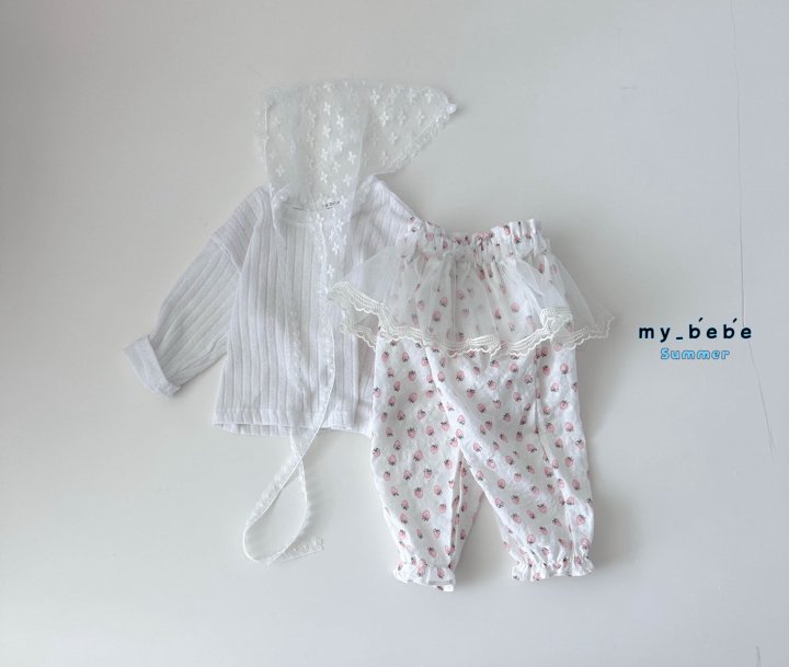 My Bebe - Korean Baby Fashion - #babyfashion - Cooling Long Sleeve Tee - 8