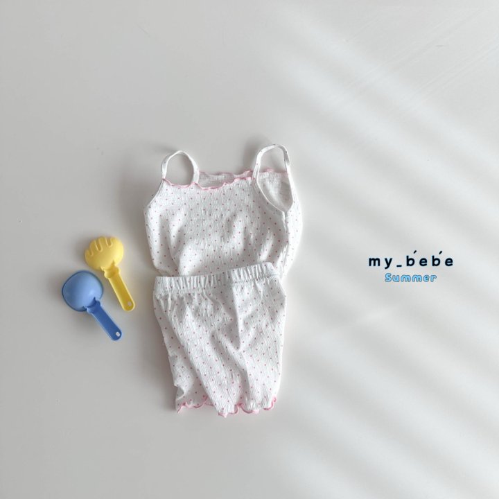 My Bebe - Korean Baby Fashion - #babyfashion - Sleeveless Easywear - 11