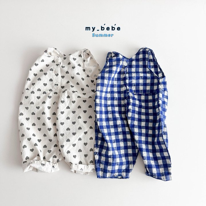 My Bebe - Korean Baby Fashion - #babyfever - Summer Jumpsuit - 3