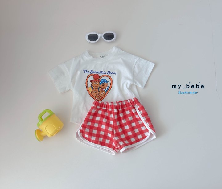 My Bebe - Korean Baby Fashion - #babyfever - Bear Tee - 10
